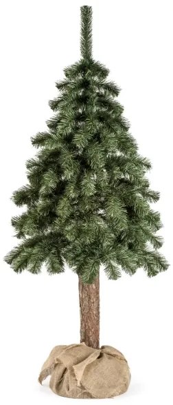 Albero di Natale su tronco NATURAL 120 cm abete