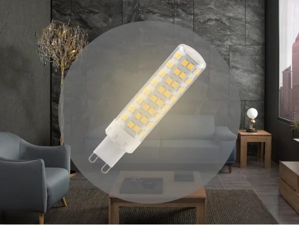 Lampadina LED G9/7,6W/230V 2800K