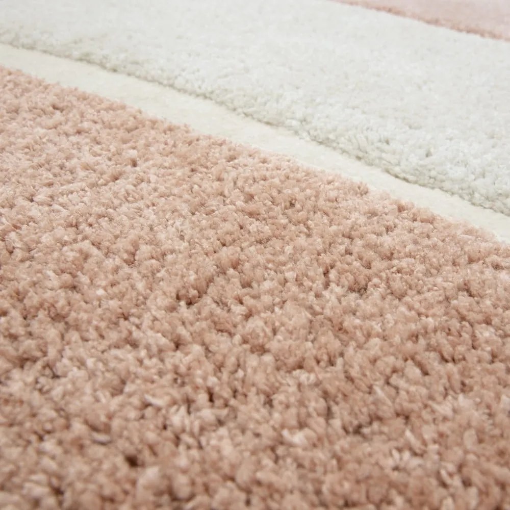 Tappeto rosa/color crema 200x290 cm Horizon – Asiatic Carpets
