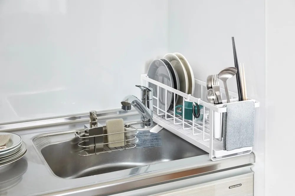 Vaschetta di raccolta Yamazaki bianca Tower - YAMAZAKI