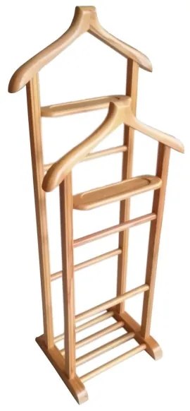 Appendiabiti da terra BIBI marrone