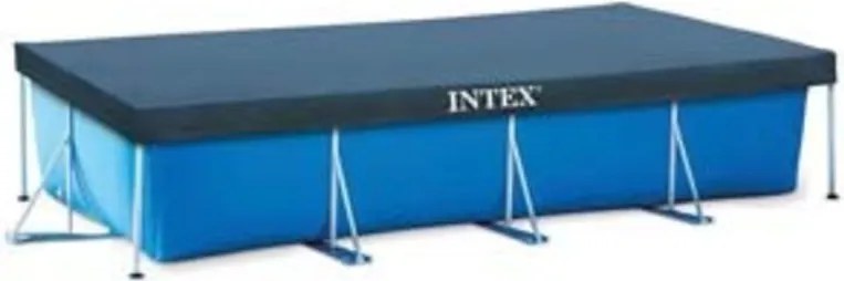 TELO DI COPERTURA PER PISCINE RETTANGOLARI FRAME cm.300x200 peso kg.2,15 (28038) INTEX