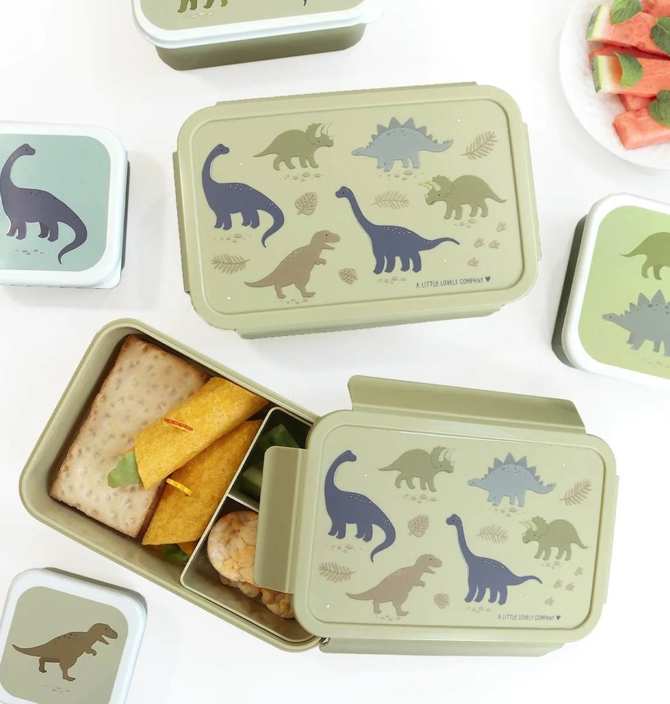A Little Lovely Company - scatola merenda - dinosauri