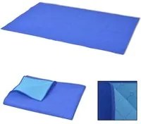 Coperta da Picnic Blu e Celeste 100x150 cm