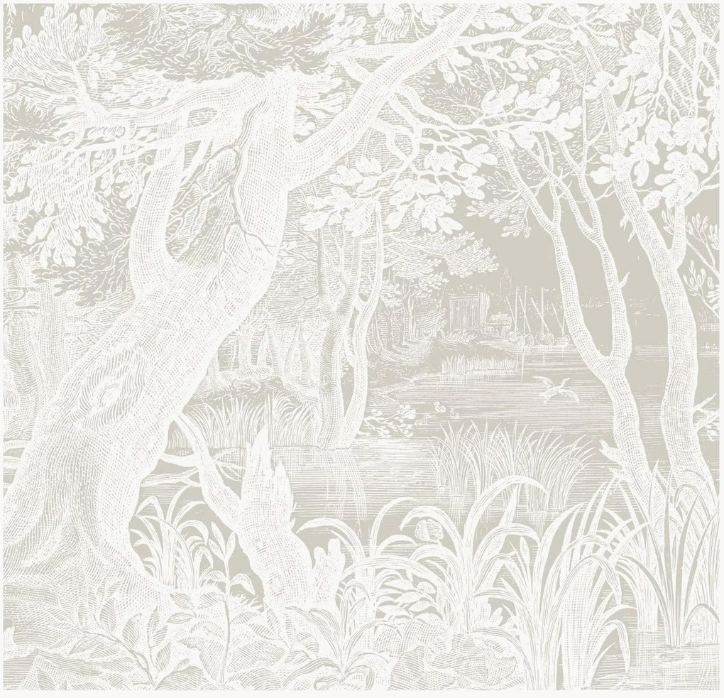 Carta da parati Engraved Landscapes