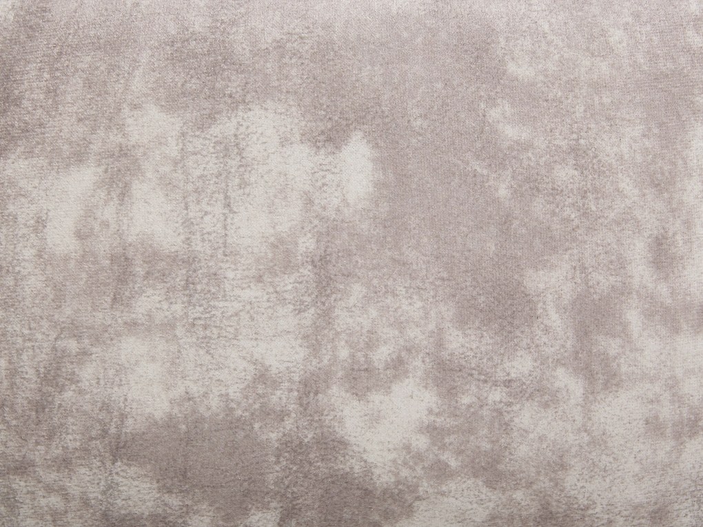 Pouf animaletto in velluto beige DOGGY Beliani