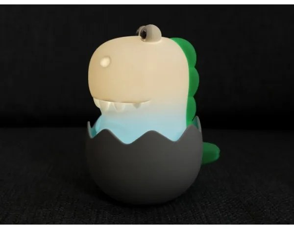 MegaLight - Lampada touch per bambini a LED RGB dimmerabile e ricaricabile DIGGY DINO LED/5V