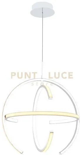 Lampada a sospensione chanel, led 50w 3000k 4500lm, dimmerabile, bi...
