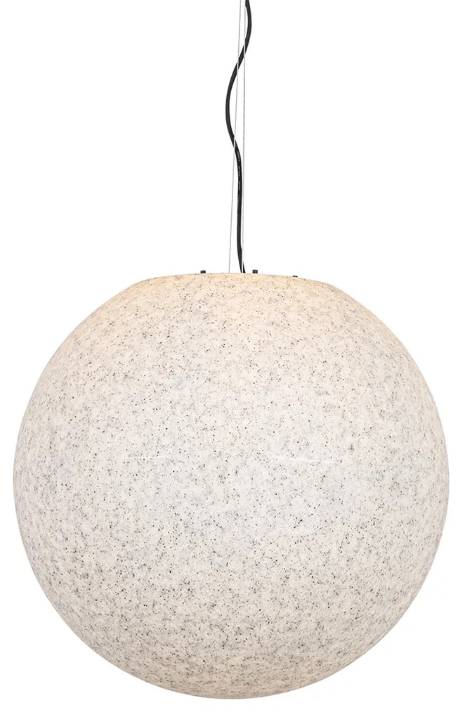 Lampada da esterno moderna grigia 56 cm IP65 - Nura