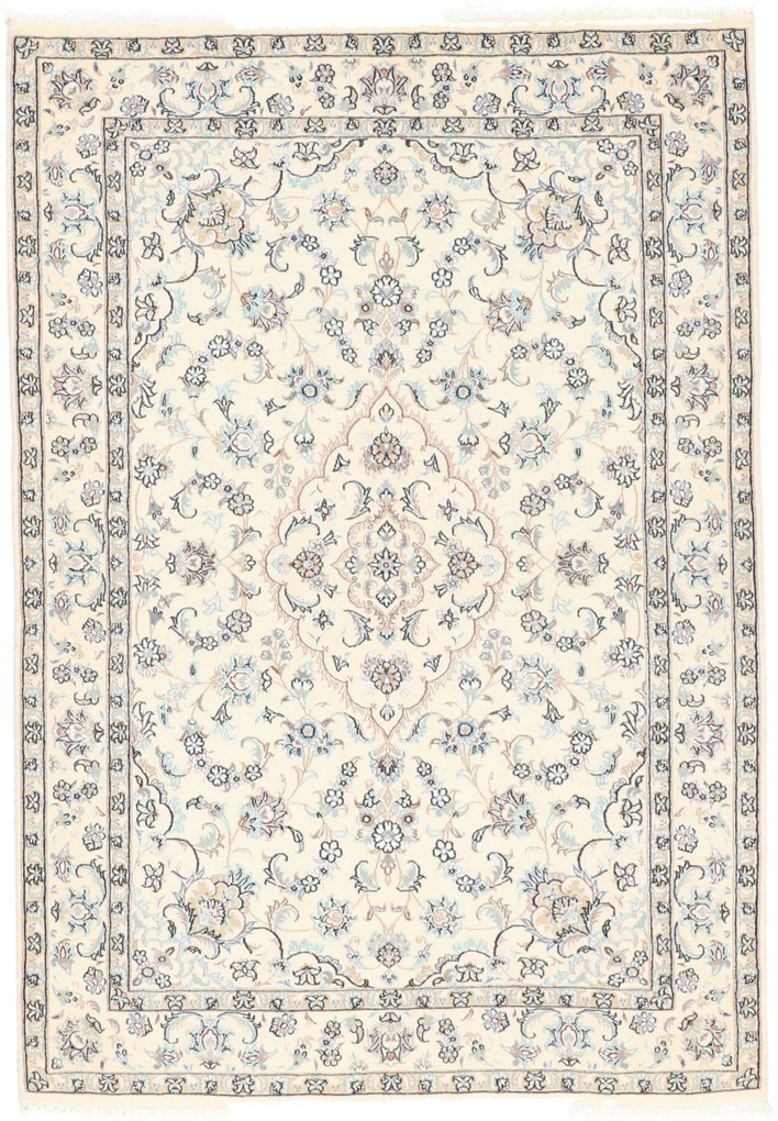 Nain Tappeto 110 x 160 (Iran) Annodato A Mano
