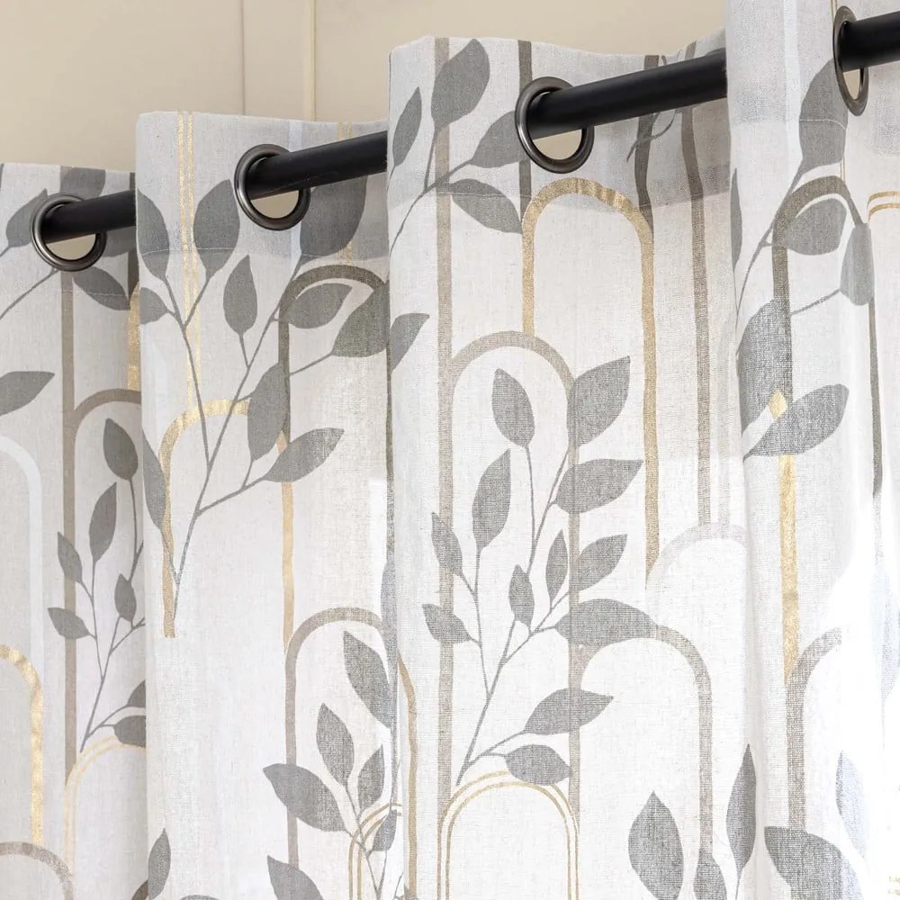 Tenda grigia 140x240 cm Roseris – douceur d'intérieur