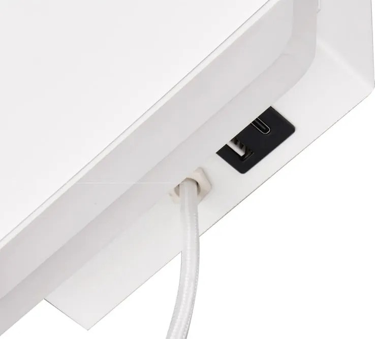 Lampada bianca a LED da parete dimmerabile Fairfield - Trio