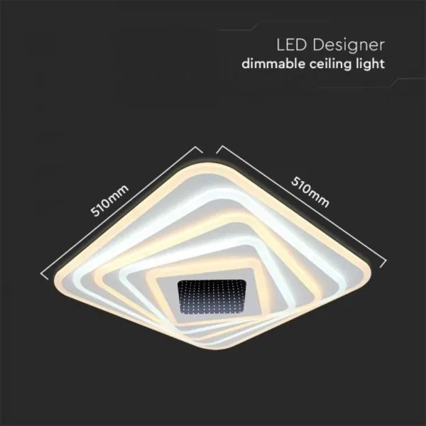 Plafoniera LED dimmerabile LED/150W/230V 3000-6500K + +TC