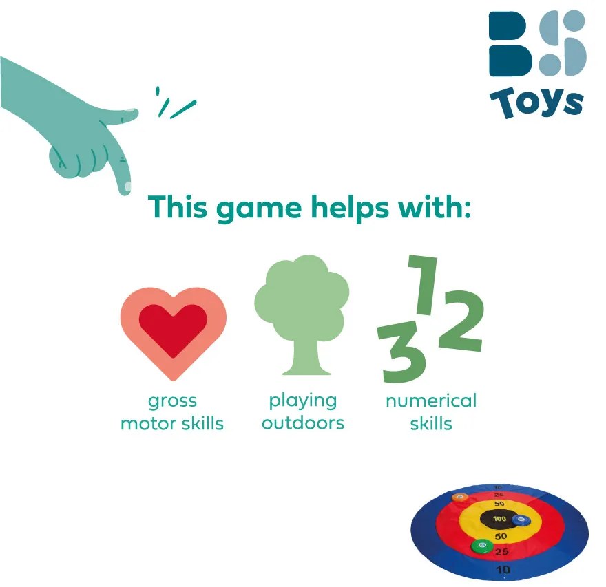 Disc Darts - lancio di dischi su bersaglio colorato