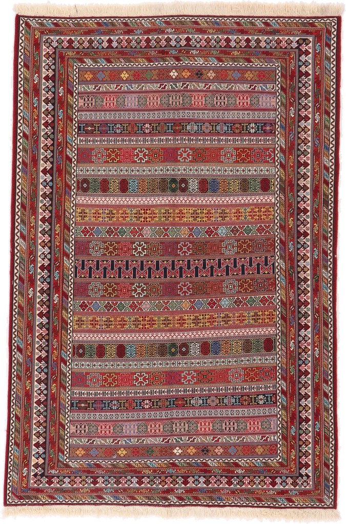 Kilim Tappeto persiano 210x140 (Iran) Tessuto A Mano