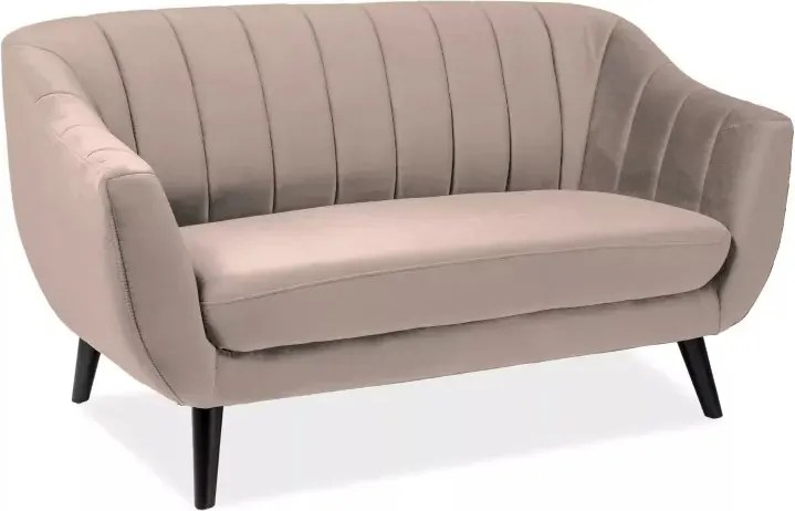 Divano 2 posti Elite 2 Velvet beige – 153x85x83 cm
