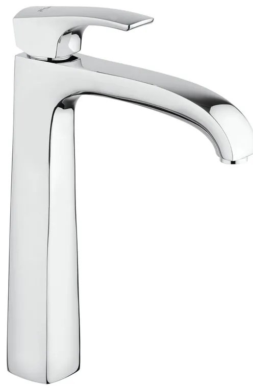 Rubinetto per lavabo Young cromo spazzolato lucido
