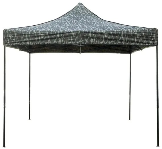 Gazebo richiudibile pieghevole 3 X 3 Mimetico ricoperto in PVC impermeabile