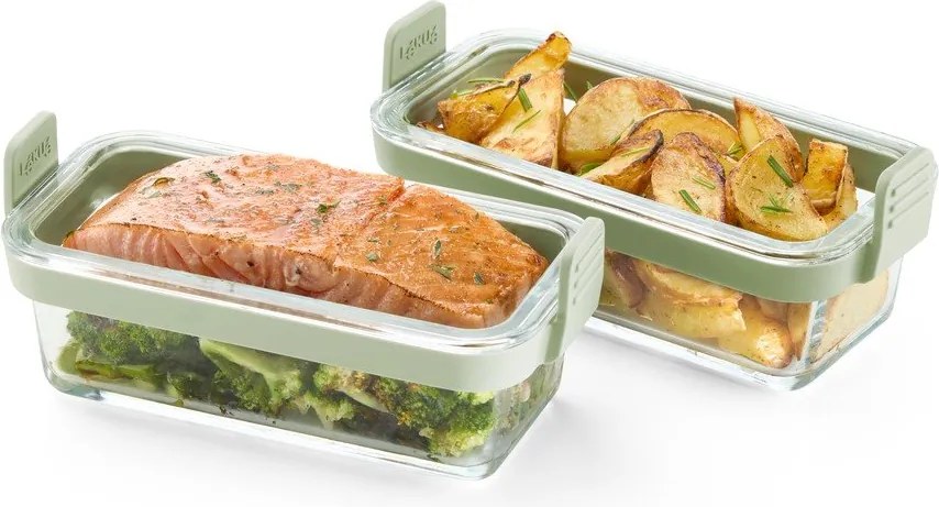 Set di stampi da forno in vetro 2 pz 20x9,5 cm – Lékué