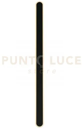 Applique da parete per esterni a led bordo, lunghezza 1200 mm, nero