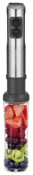 Concept TM5500 - Frullatore a immersione con accessori 1500W/230V nero/acciaio inossidabile