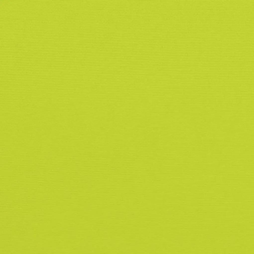 Cuscini per Sedia 4 pz Verde Brillante 50x50x3cm Tessuto Oxford