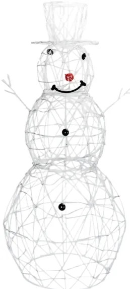 Brilagi- Decorazione natalizia LED da esterno LED/3,6W/31/230V 6500K 60cm IP44 pupazzo di neve