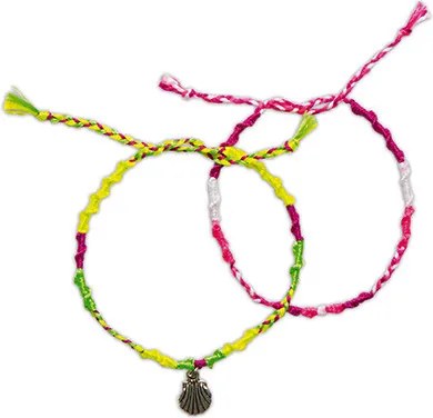 7 braccialetti brasiliani fluo da realizzare