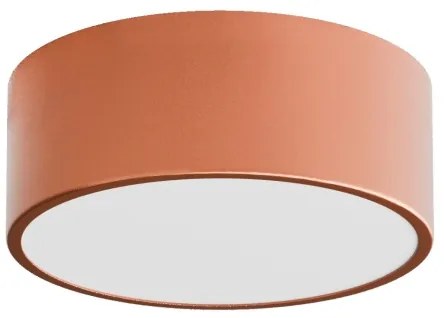 Plafoniera da bagno CLEO 1xE27/24W/230V diametro 20 cm rame IP54