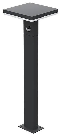 Lampada da esterno a LED con sensore BARI LED/10W/230V 4000K 60 cm IP54 antracite