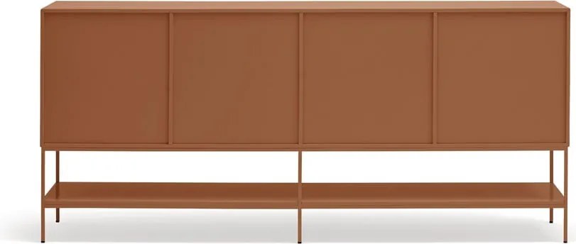 Cassettiera color mattone 220x98x45 cm Platt – Teulat