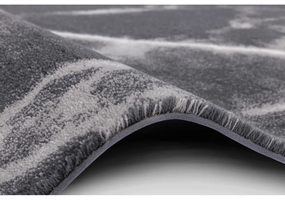 Tappeto in lana nera 133x180 cm Mirage - Agnella