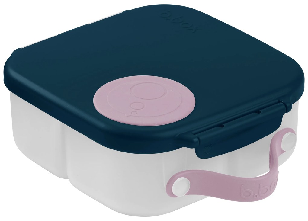 Box porta merenda medio – indaco/rosa