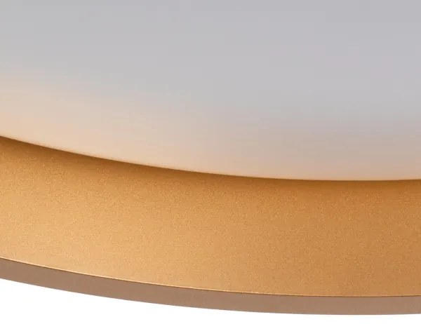 Kanlux 37328 - Plafoniera LED SOLN LED/17,5W/230V diametro 38 cm bianco/oro