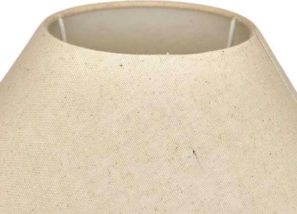 Atmosphera - Lampada da tavolo SEIYA 1xE27/60W/230V marrone/beige