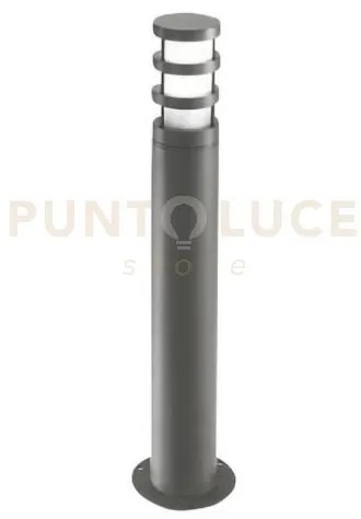 Ges022- paletto da esterno colore grigio antracite 1 luce attcco e2...