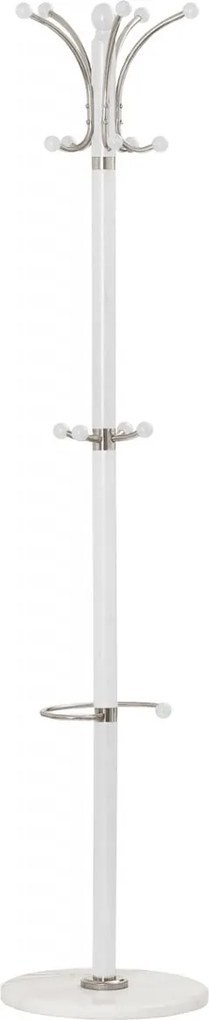 Appendiabiti W13 in bianco - H185 cm