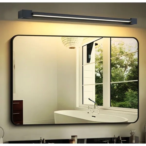 Brilagi-LED Illuminazione per specchio da bagno AQUA LINE LED/24W/230V 90 cm IP44 nero