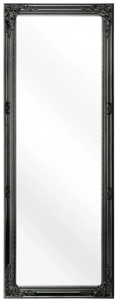 Specchio da parete in color nero 50x130 cm FOUGERES Beliani