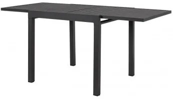 Tavolo Hawaii allungabile in alluminio - 90/180 x 90, Antracite