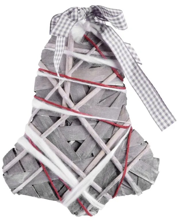 Grande campana decorativa appesa, altezza 39 cm - Ego Dekor