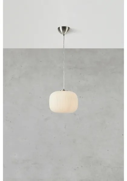 Markslöjd 109008 - Lampada a sospensione con cavo SOBER 1xE27/40W/230V Ø 25 cm cromo opaco