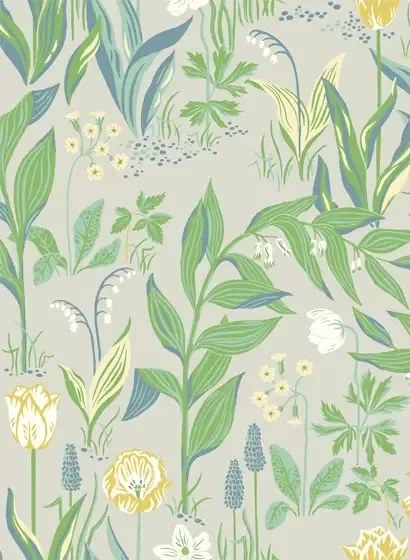 Florale Tapete Spring Garden von Boras - 7220
