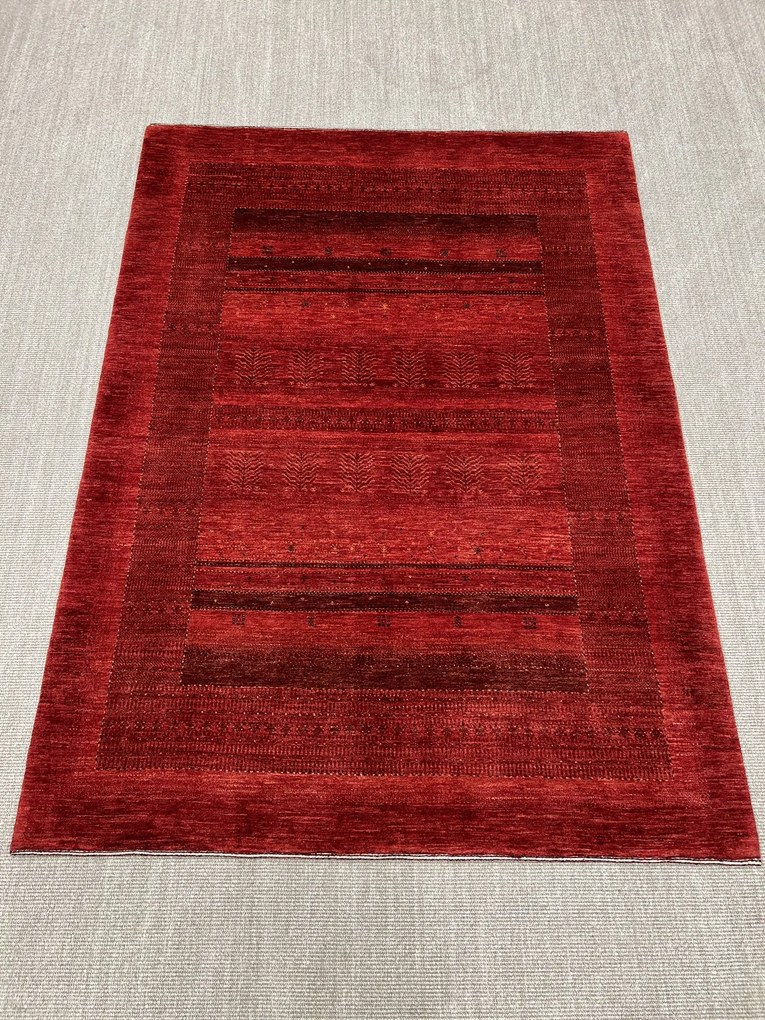 Loribaft Tappeto 240 x 170 Rosso (Iran) Annodato A Mano