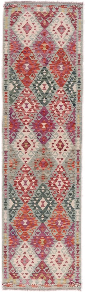 Kilim Tappeto orientale 310 x 90 (Afghanistan) Tessuto A Mano