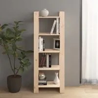 Libreria/Divisorio 60x35x160 cm in Legno Massello 813889