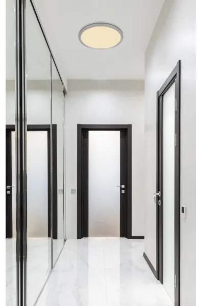 Globo 41562-18N - Lampada LED dimmerabile da bagno SAPANA LED/18W/230V IP44