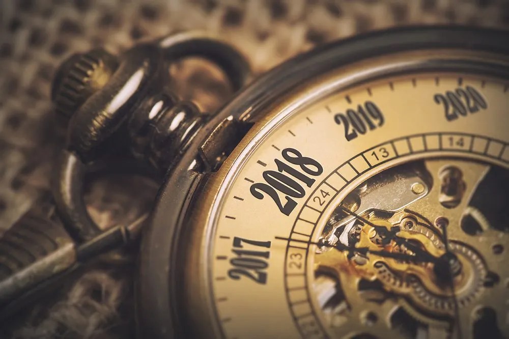 Carta da parati – Orologio da tasca vintage