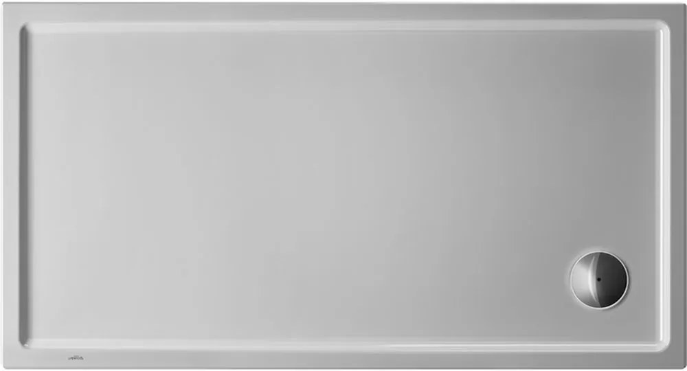 Duravit Starck Slimline piatto doccia rettangolare x80 cm bianco 720236000000000
