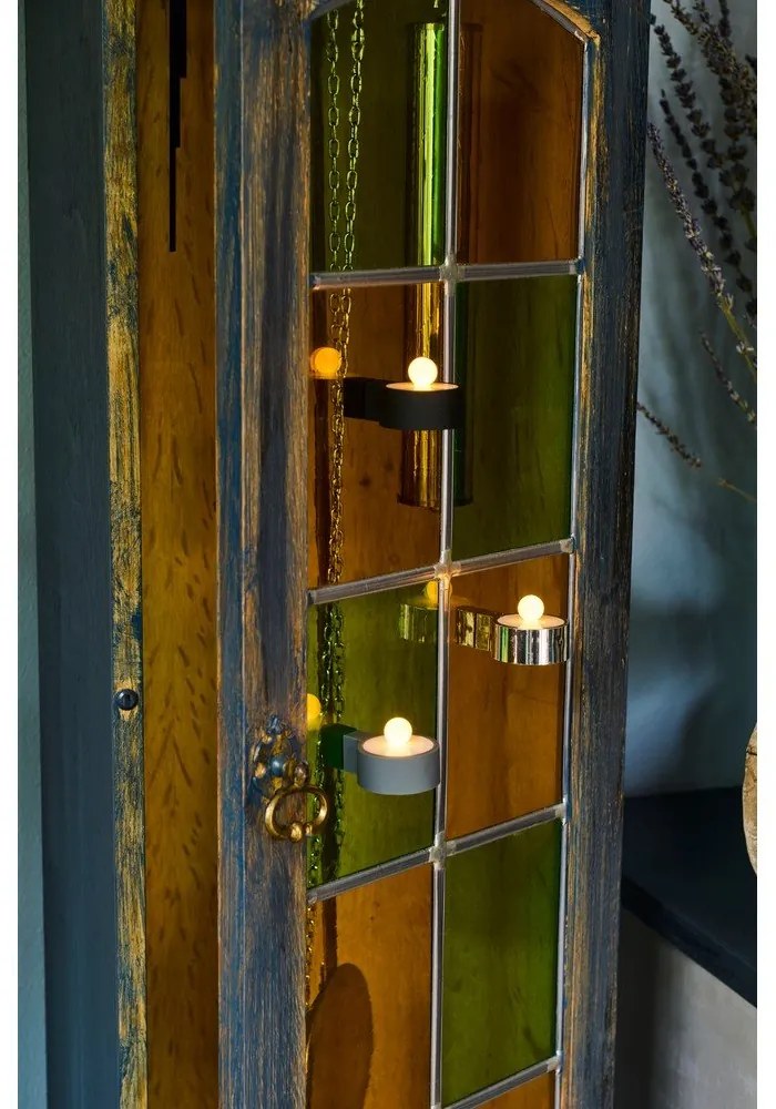 Decorazioni luminose grigie in set di 2 Amalia - Sirius